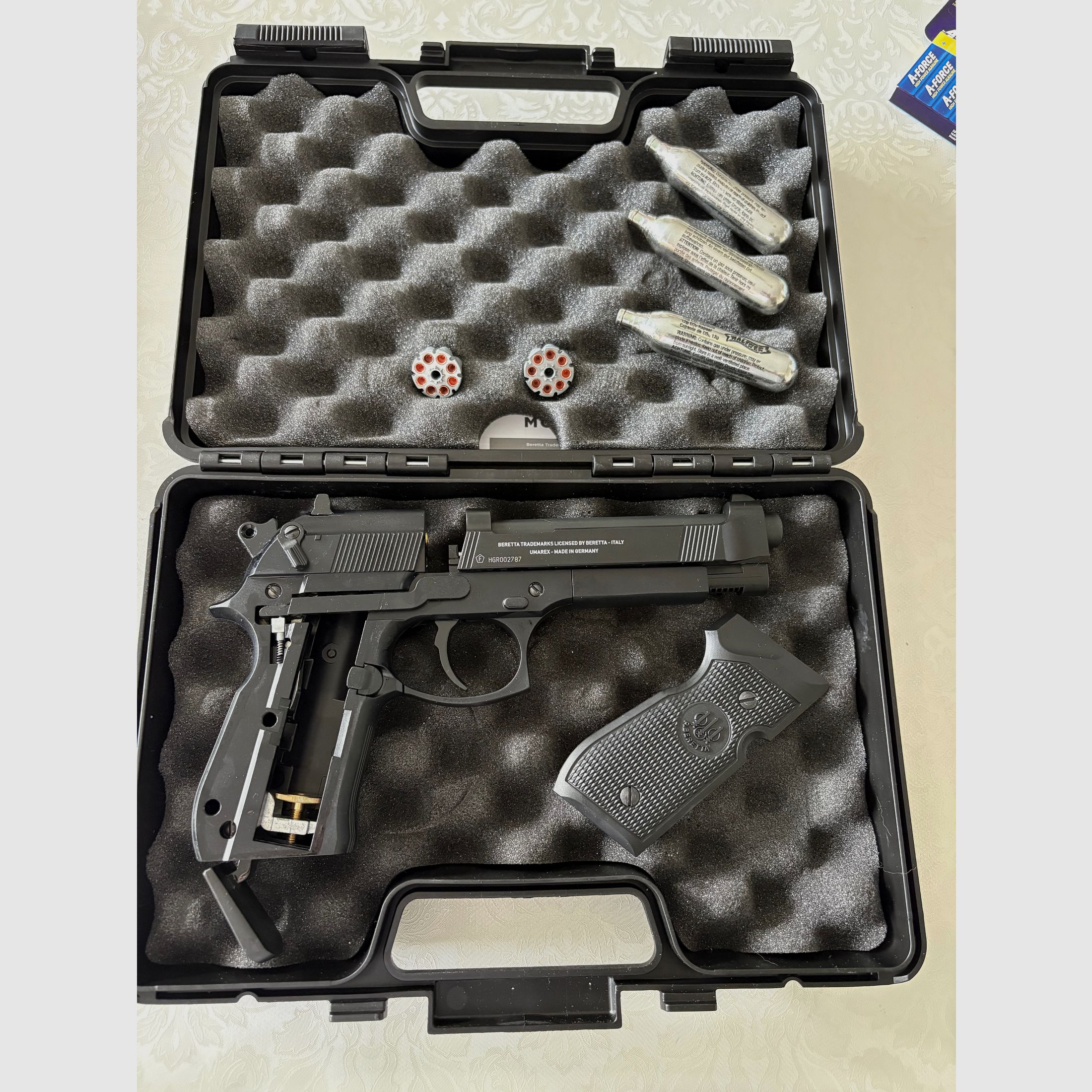 Beretta CO2 Pistole M92 FS – Vollmetall-Ausführung