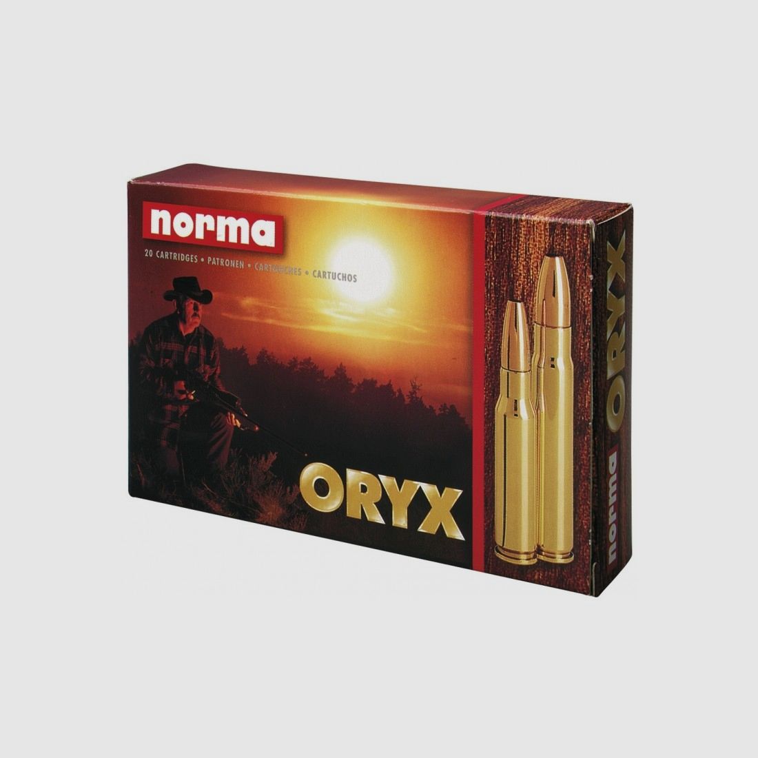 Büchsenpatronen Norma Oryx 8x57JS  12,7g / 196gr. !!!