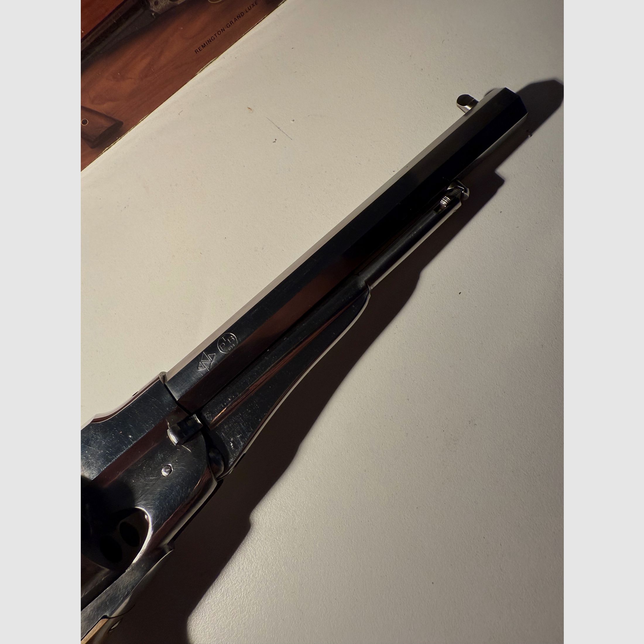 Western Remington New Army 9mm Knall Edelstahl