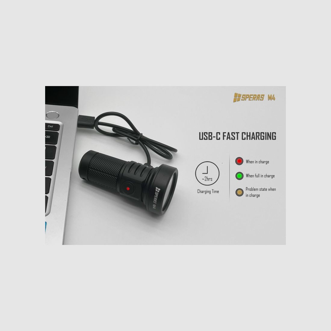 LED-TORCH 1320 LUMEN MIT EINEM LICHTSTRAHL BIS ZU 652M, Bild 9 von 11