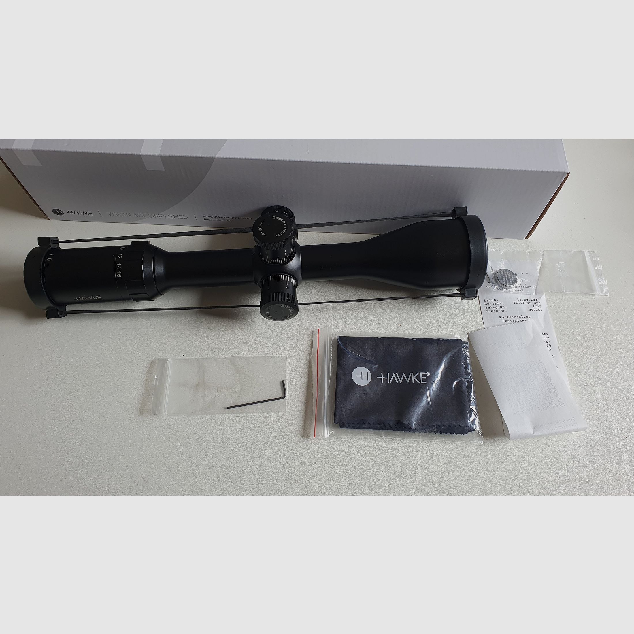 Hawke Vantage 30 WA FFP 4-16x50 IR Half Mil Dot , Bild 9 von 10