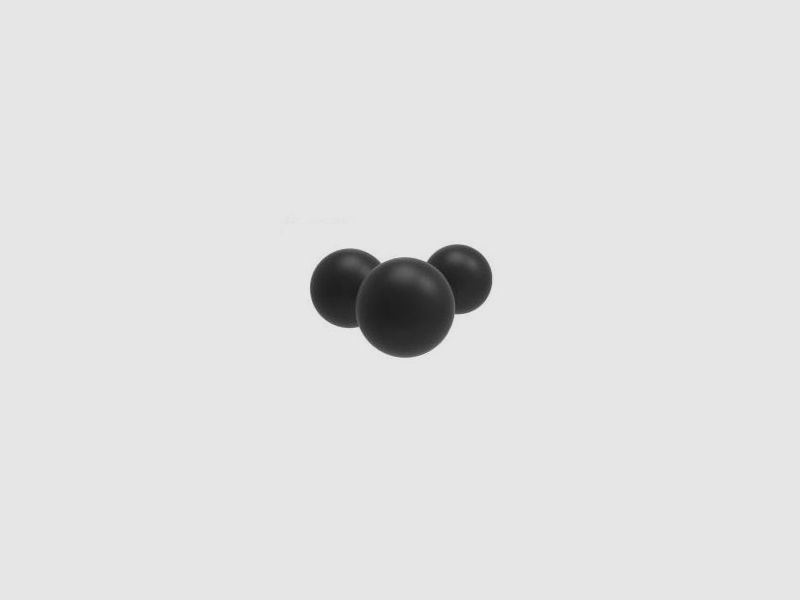SPHERA PALLE RUBBER NERE CAL. 50 100PZ