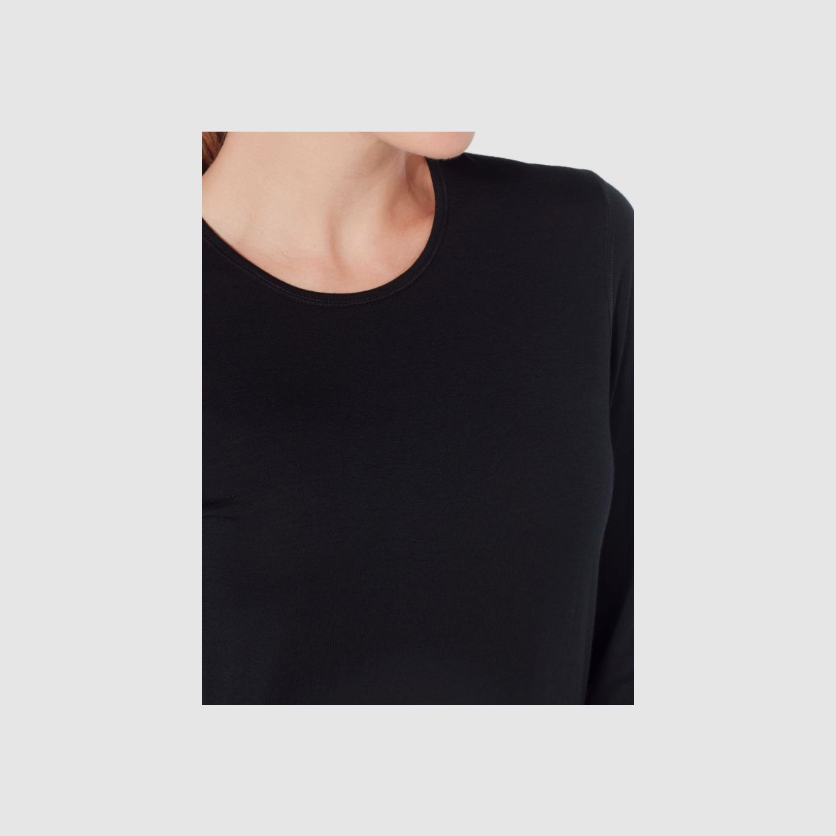 ICEBREAKER - Merino 200 Oasis Long Sleeve Crewe Damen Black