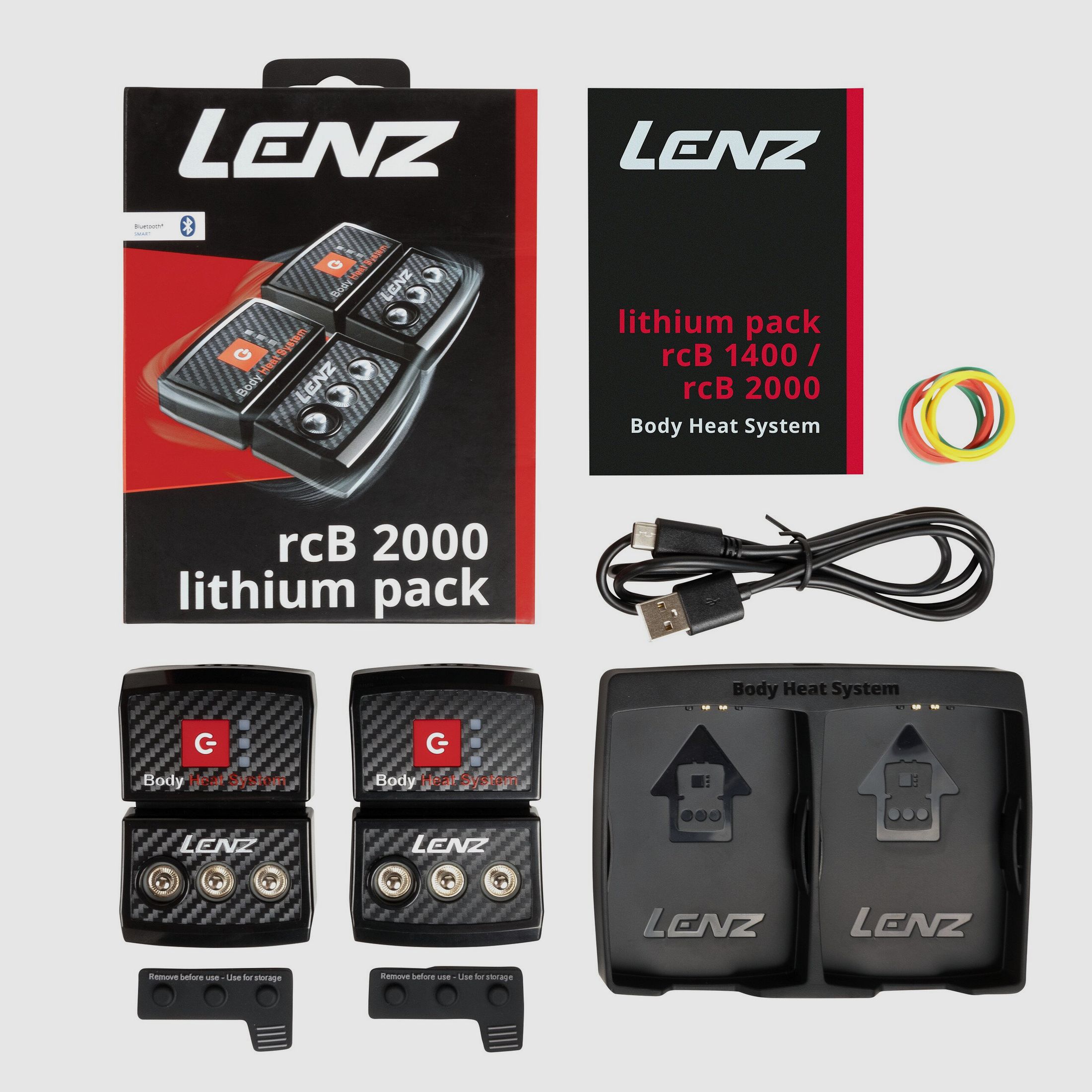 Pack de batería de litio Lenz RCB 2000