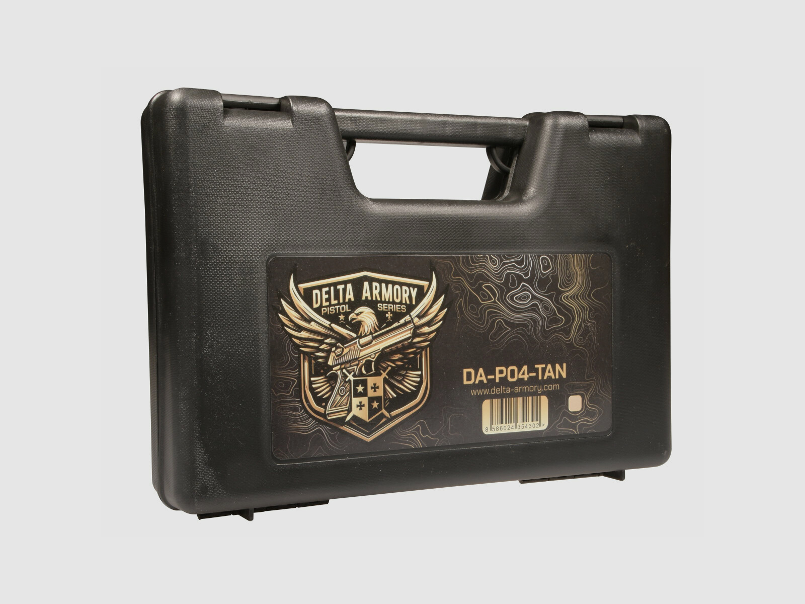 P04 GBB Airsoft Pistole in Tan | Delta Armory