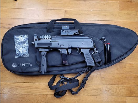 Chiappa PAK9 – 9×19 – 2 Magazine – Schaftadapter – Geco 2MOA Rotpunkt – Perfekte PCC für den Stand. Neu!