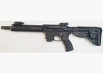 GWMH AG Selbstladebüchse GWMH SPC-SPORTER A5 10" (SWISS PISTOL CARBINE) BLACK Kal.9x19 AR15 Glock Magazin