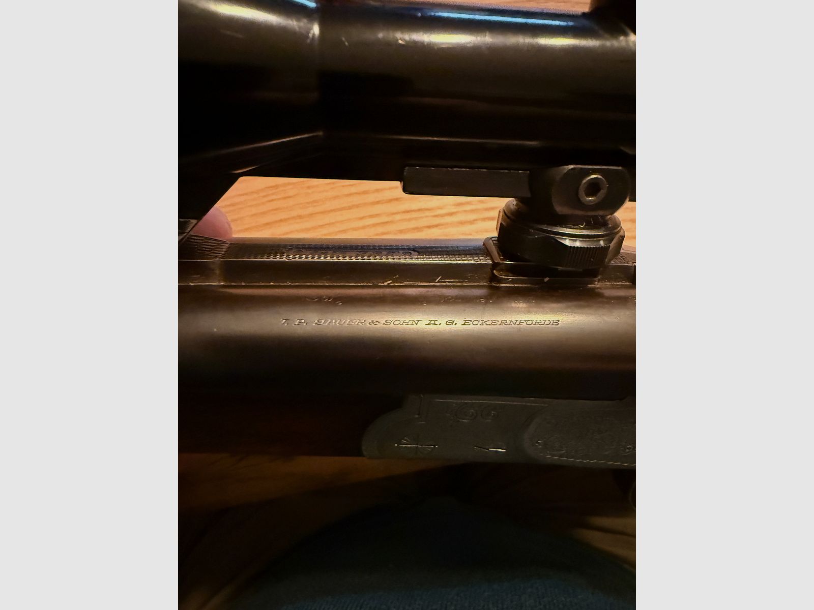 Sauer Drilling 8x57IRS / 16/70 / .22 Hornet Einstecklauf