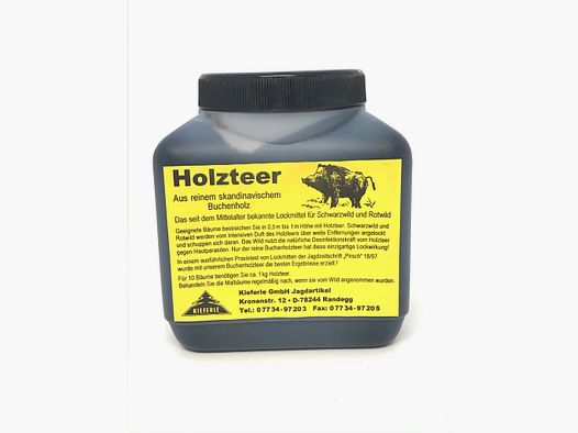 Kieferle - Original skandinavischer Premium Buchenholzteer