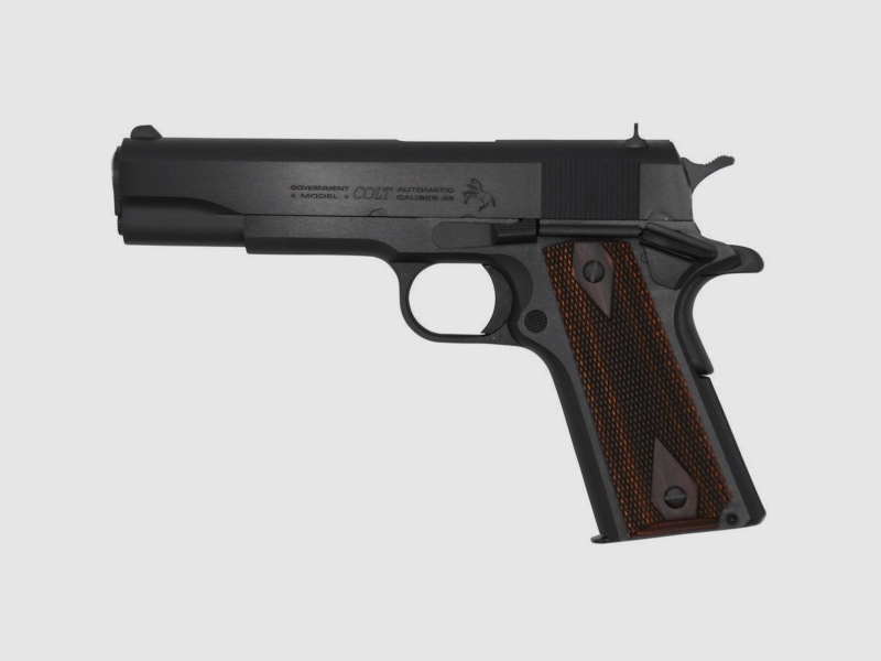 Colt Government Model .45 Auto Pistol Black