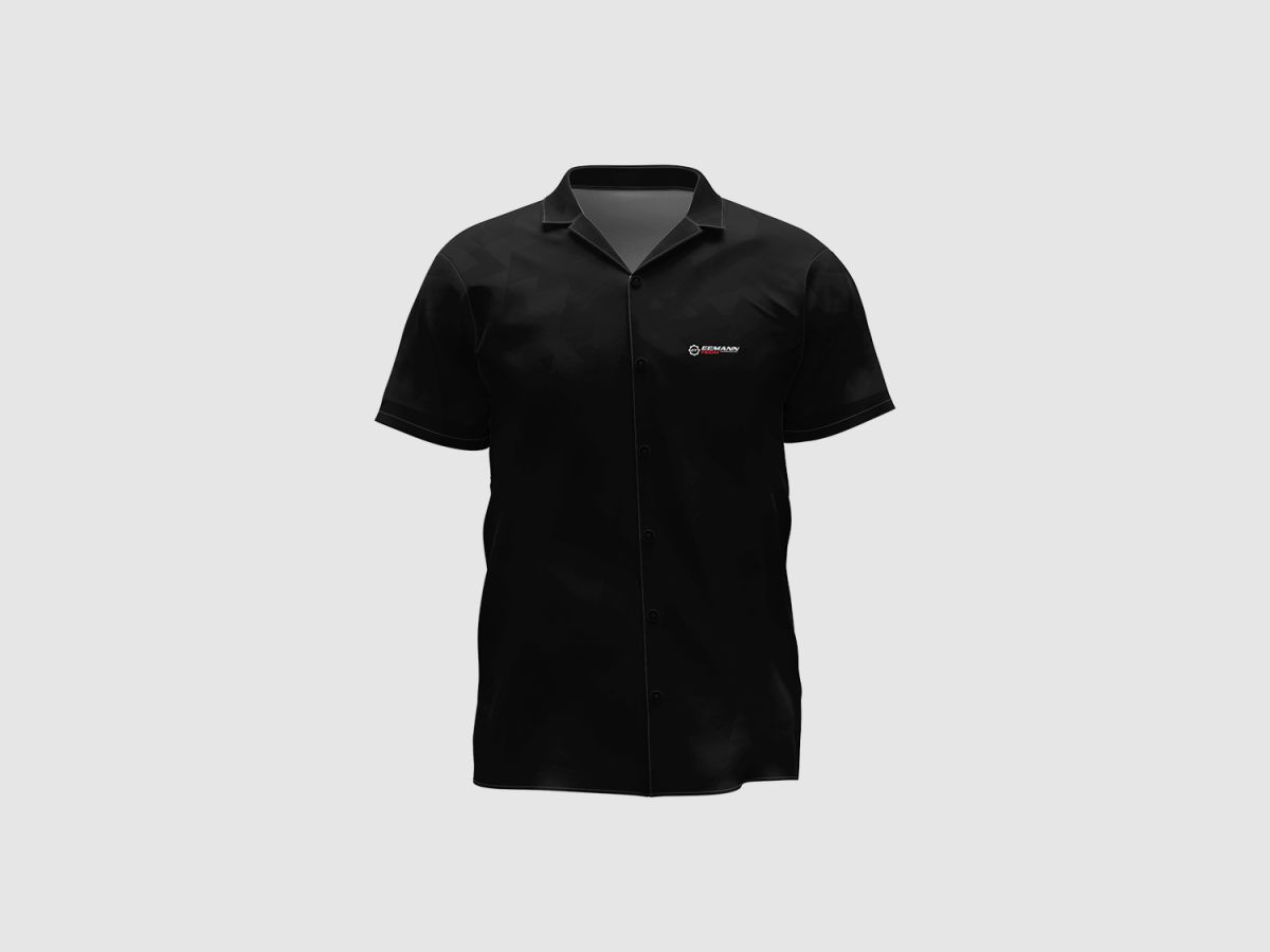 DED Eemann Tech Casual Button Down Polo Shirt, Größe: 5XL, Benutzerdefinierter Name: Kein Name, Bekleidungsart: Regulär (Herren), Bild 1 von 2