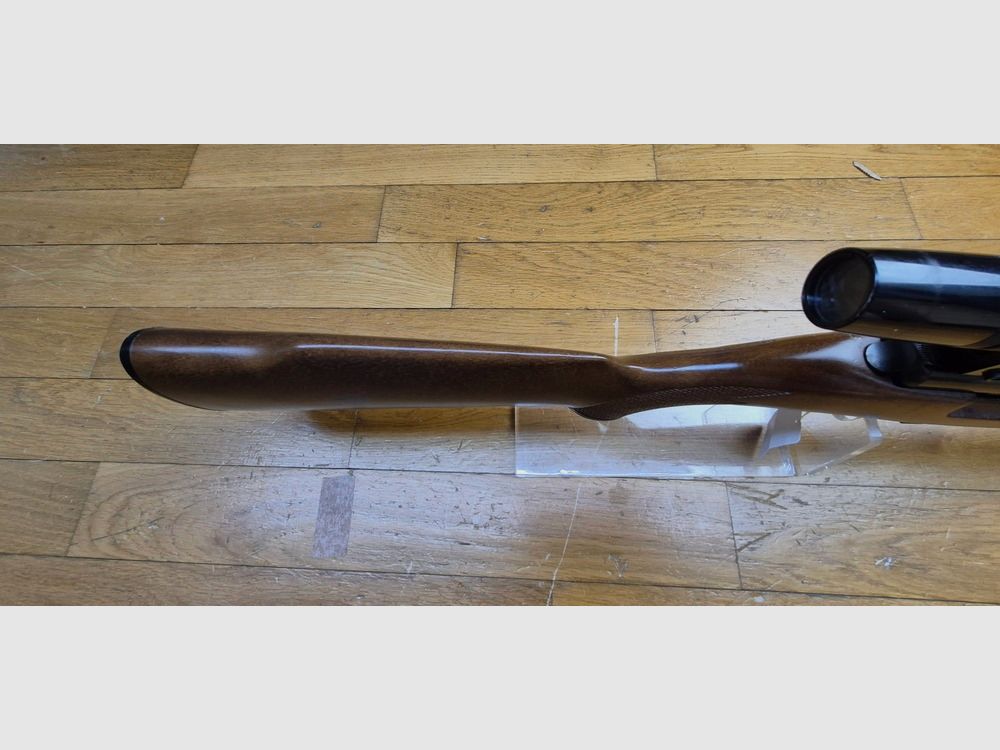 Schöne Büchse RAF Modell 64 – Kal. .22LR – Selbstladebüchse – Magazin 10 Schuss – Bushnell 3x-7 Custom .22 Zielfernrohr „Made in Japan“ – 100% Stahl – Neuer Lauf – Ausgezeichneter Zustand – TBE+/TBE++, Bild 20 von 36