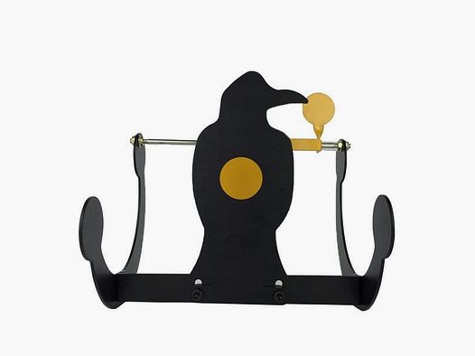 Target silhouette crow