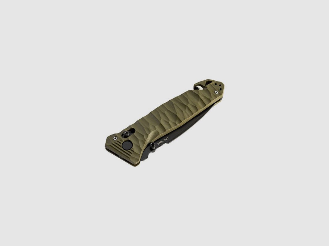 Messer TB OUTDOOR CAC S200 GLATT TOXIFIZIERT 3 FUNKTIONEN KAKI, Bild 3 von 3