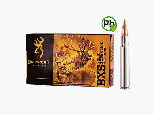 Browning .30-06 Sprg. 180GR BXS 20 Patronen