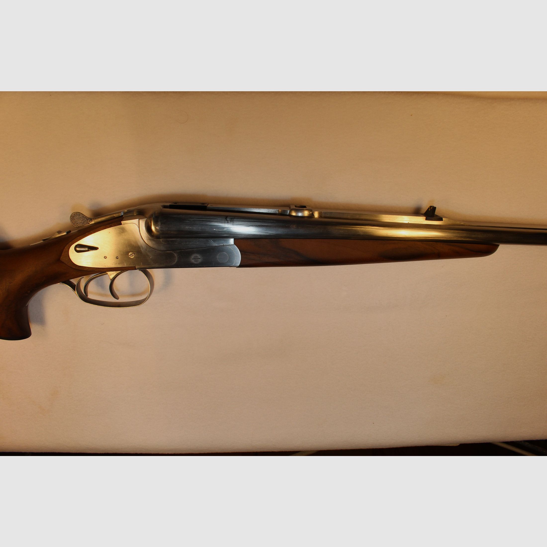 Like new Suhler double rifle in caliber 8x57IRS.