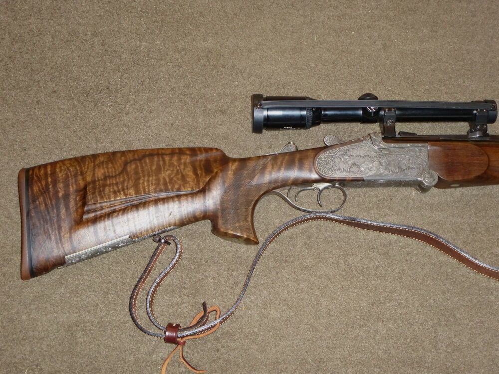 Otto Baier KS 88, manico sinistro, calibro .416 Rigby, 6x70R
