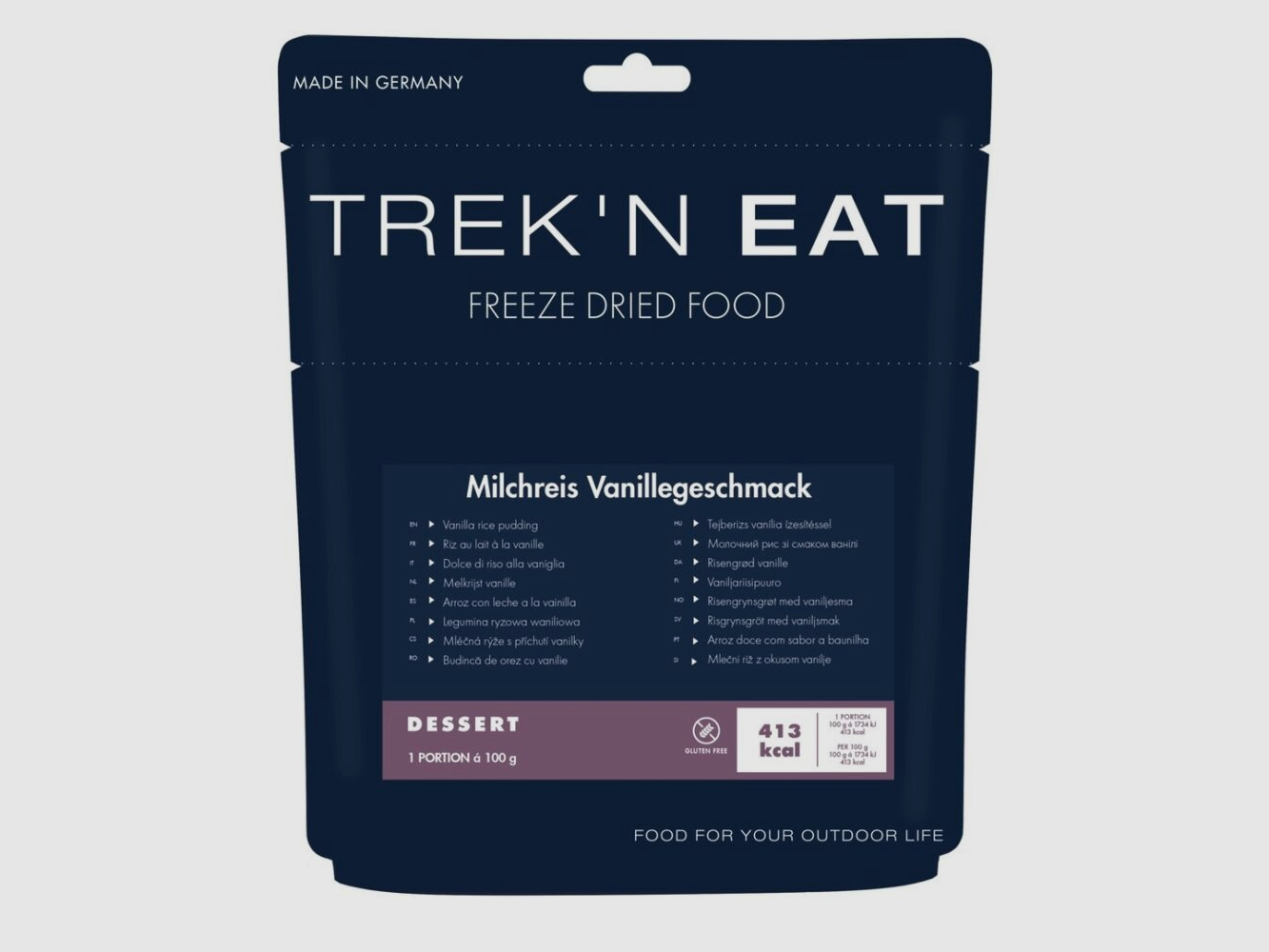 TREK'N EAT Milchreis Vanille 100g