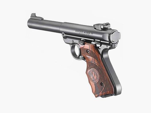 Ruger Mark IV Target 5.5" Wooden Grip