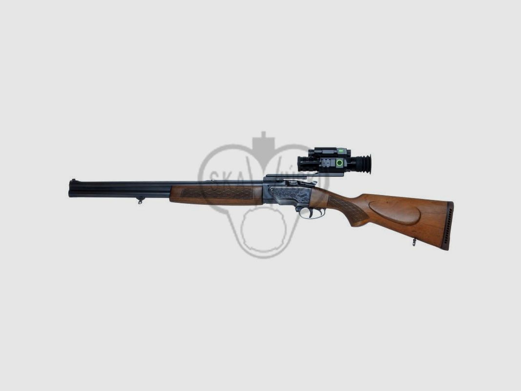 Kniejówka Brno ZH-304 kal. 12/70/7x57R z lunetą noktowizyjną OWL L3 LRF z dalmierzem, zdjęcie 1 z 2