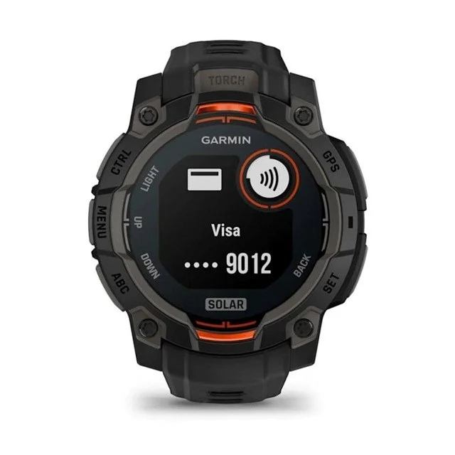 Smartwatch GARMIN Instinct 3 45mm SOLAR Zwart, afbeelding 24 van 26