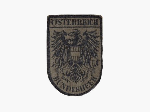 Forze Armate Austriache Forze Armate Austriache distintivo di nazionalità ÖBH tessuto usato