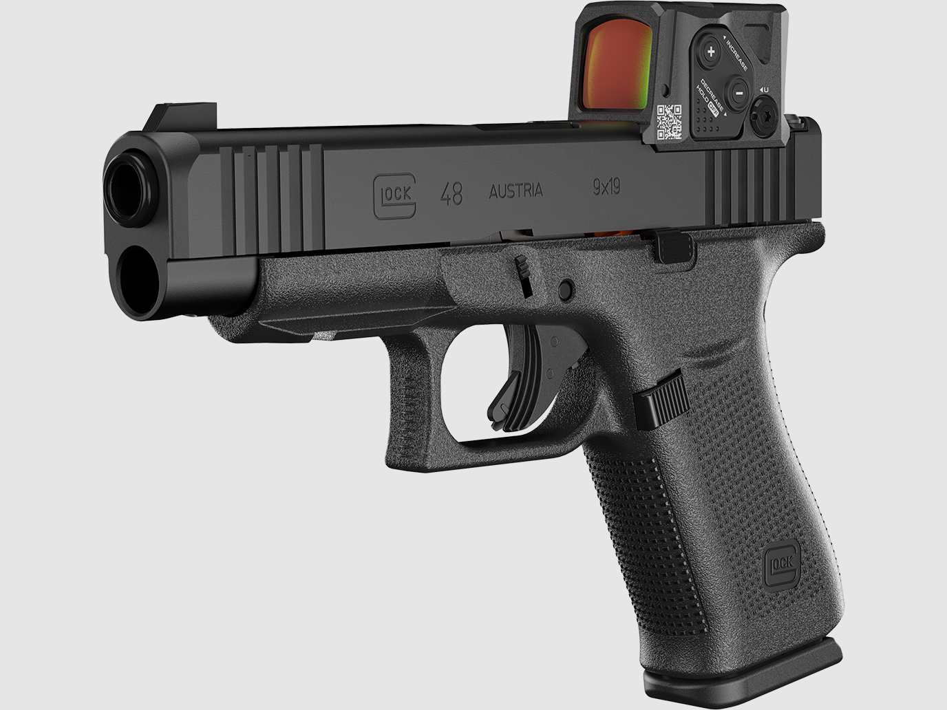 Glock 48 Gen 5 R/MOS08/FS Aimpoint COA Combo – 9mm Para