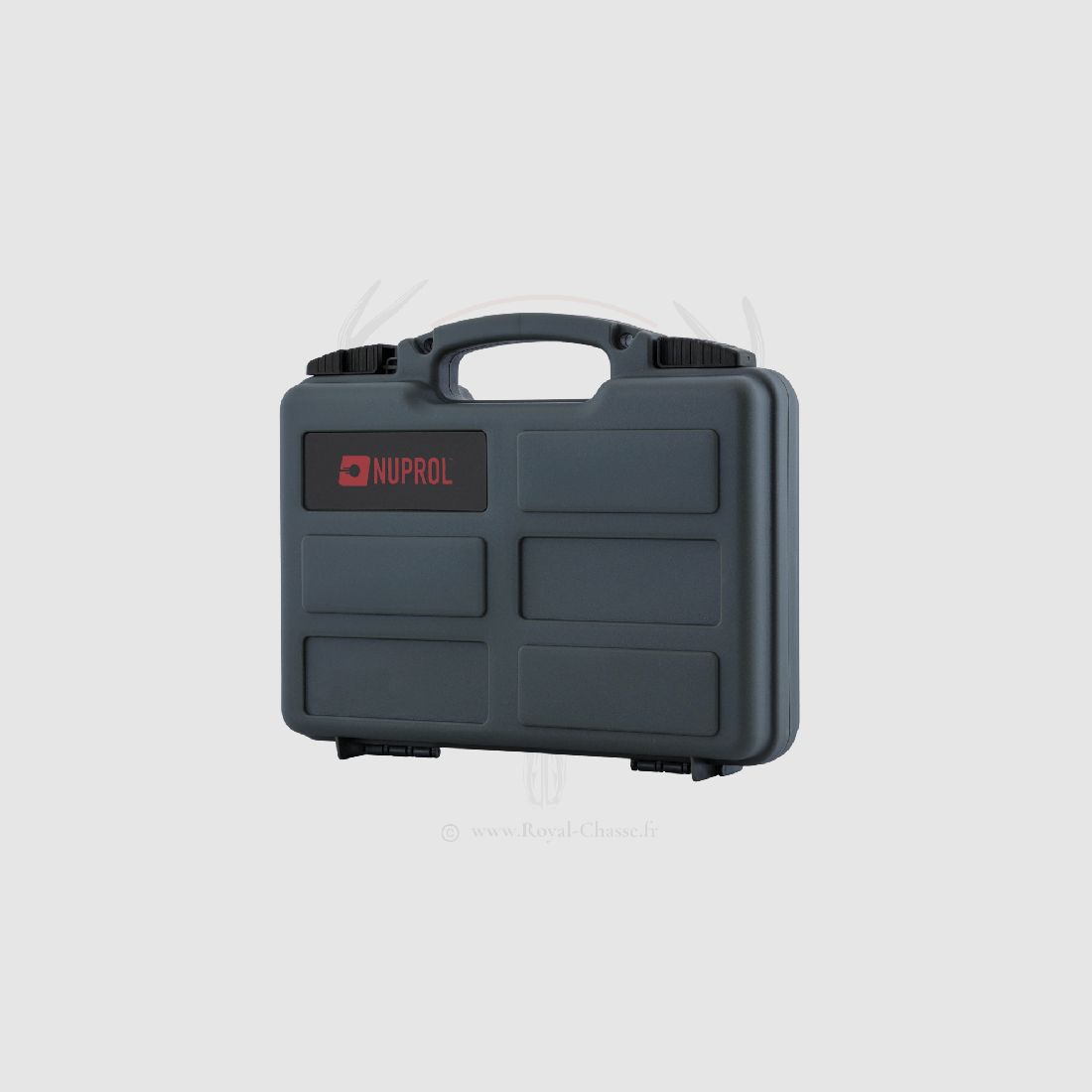 Mallette ABS gepolstert für Pistole GRAU NUPROL, Bild 1 von 4