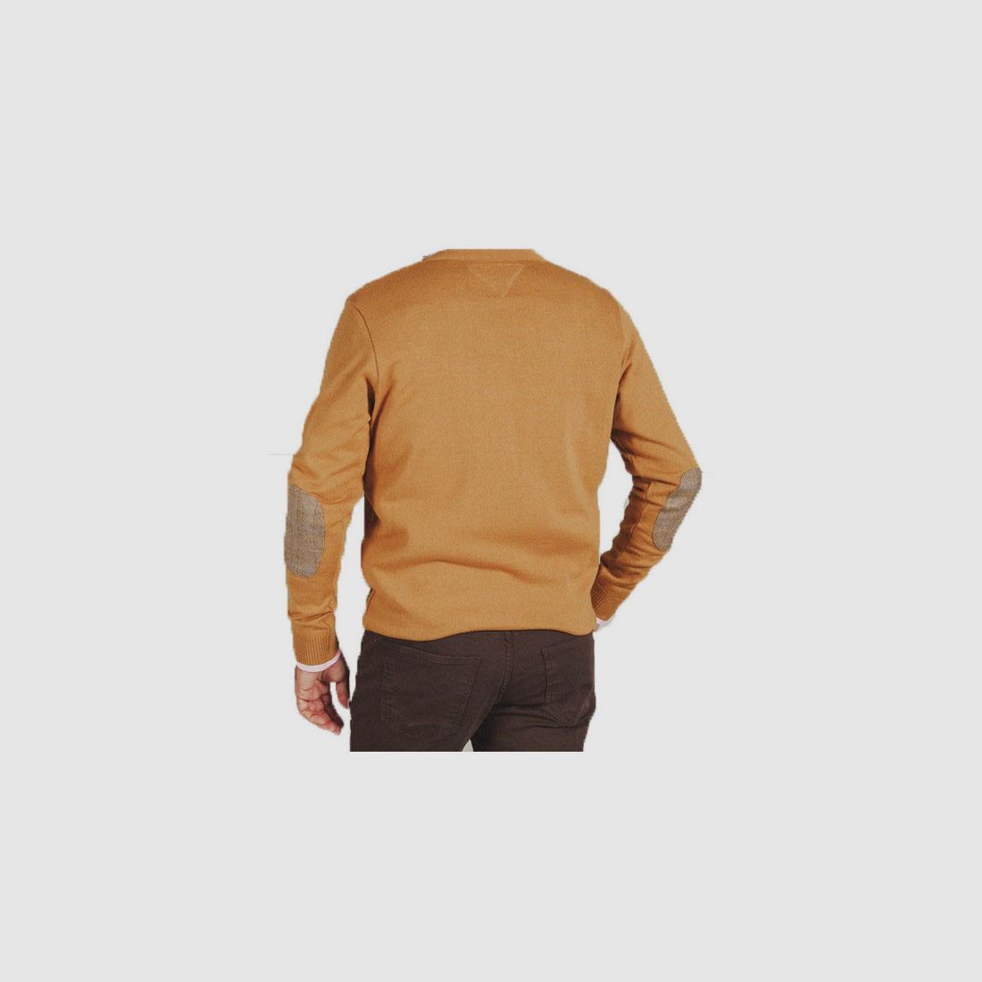 Mustard V-Neck Sweater, image 2 of 4