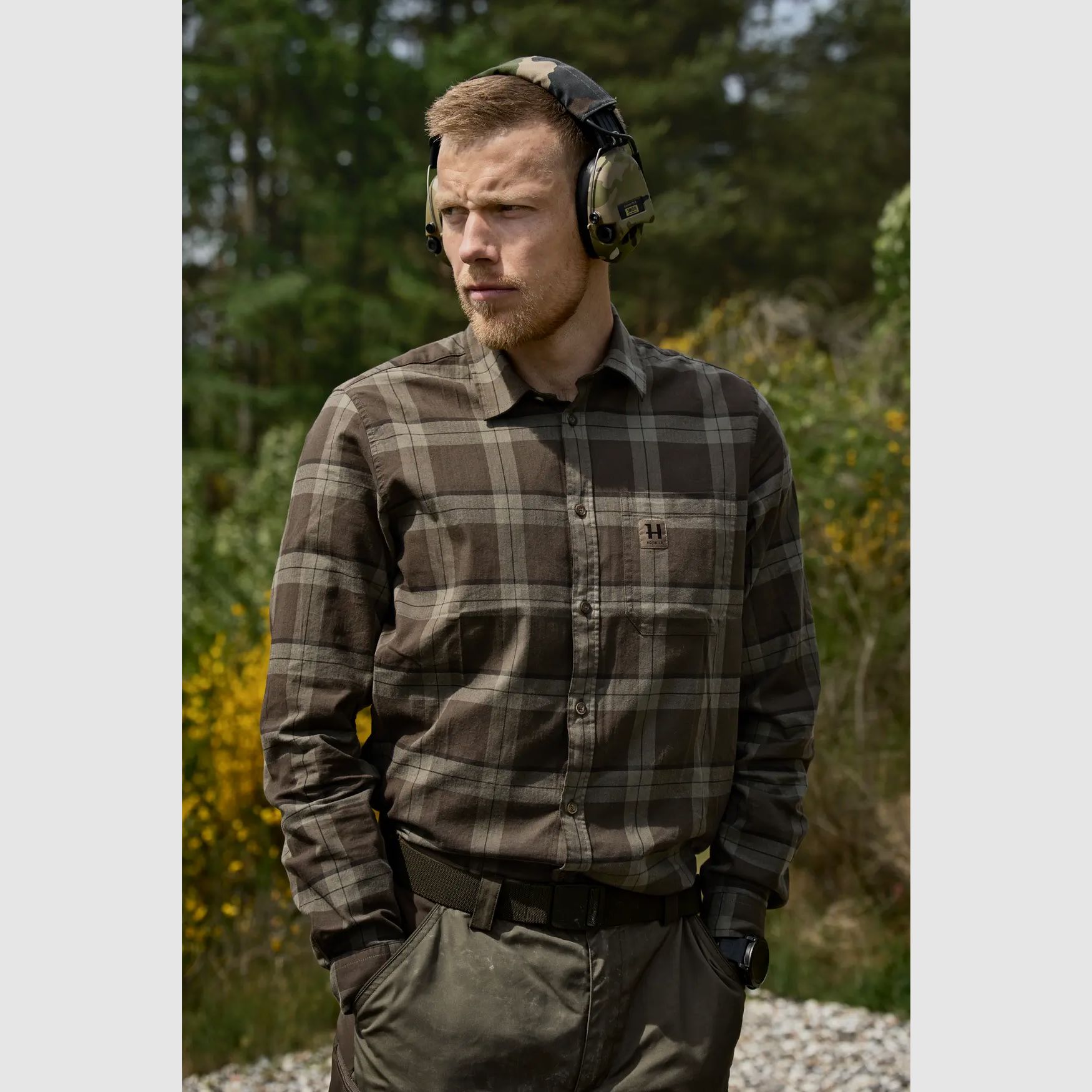 Härkila Shirt Fjell (Groen Ruit)