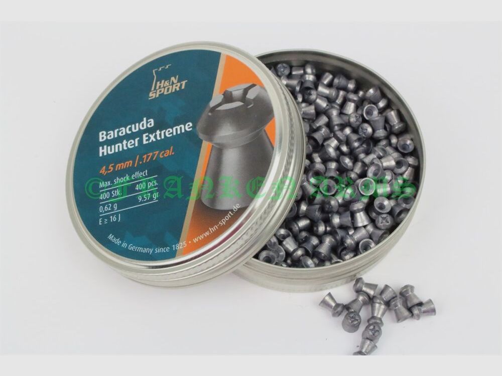 H&N Baracuda Hunter Extreme 4.50mm 400 pieces