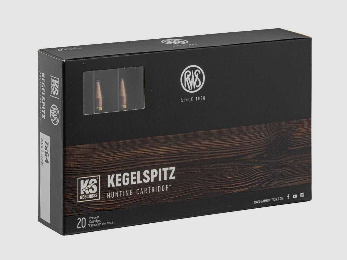 RWS 7x64 Spitzgeschoss KS - 162 gr / 10,5 g, Bild 2 von 4