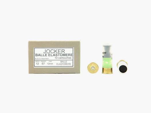 10 JOCKER Elastomeer Diabolo patronen Kal. 12/67