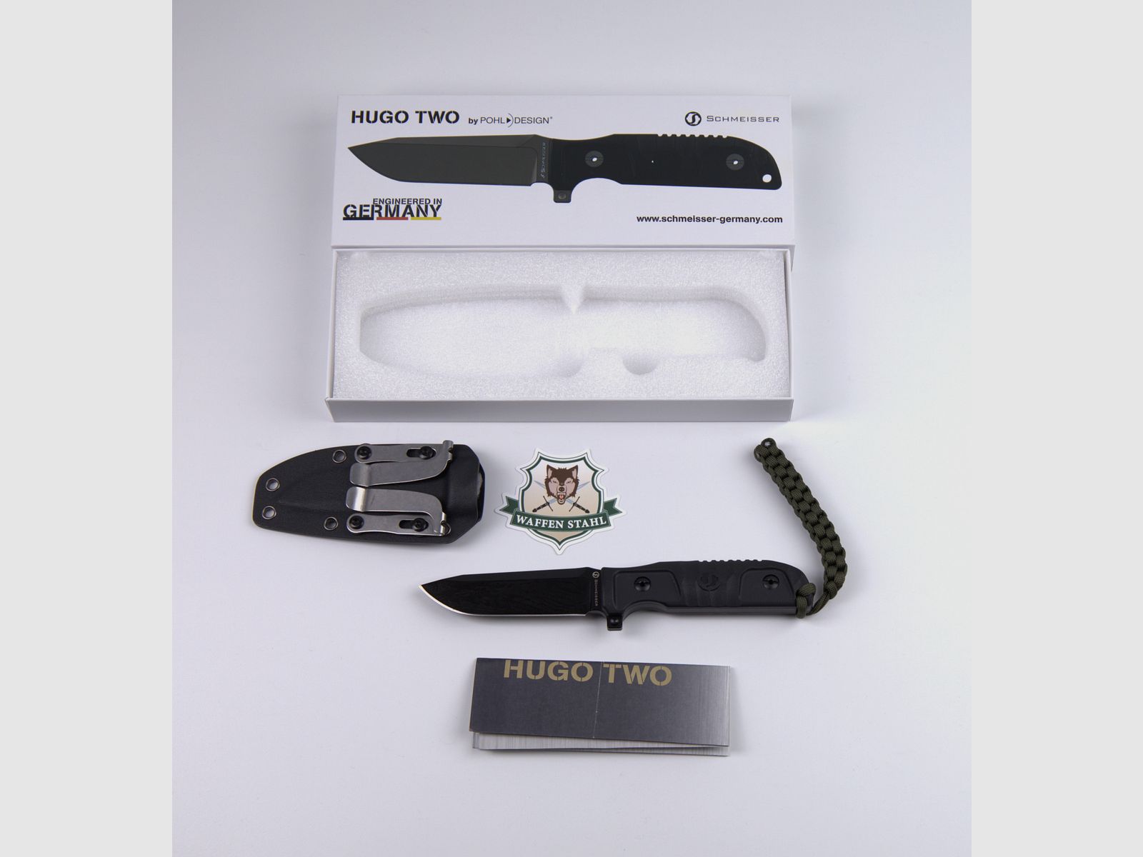 Schmeisser HUGO TWO Taktik-Messer / TAC KNIFE - UVP: 149,00 €