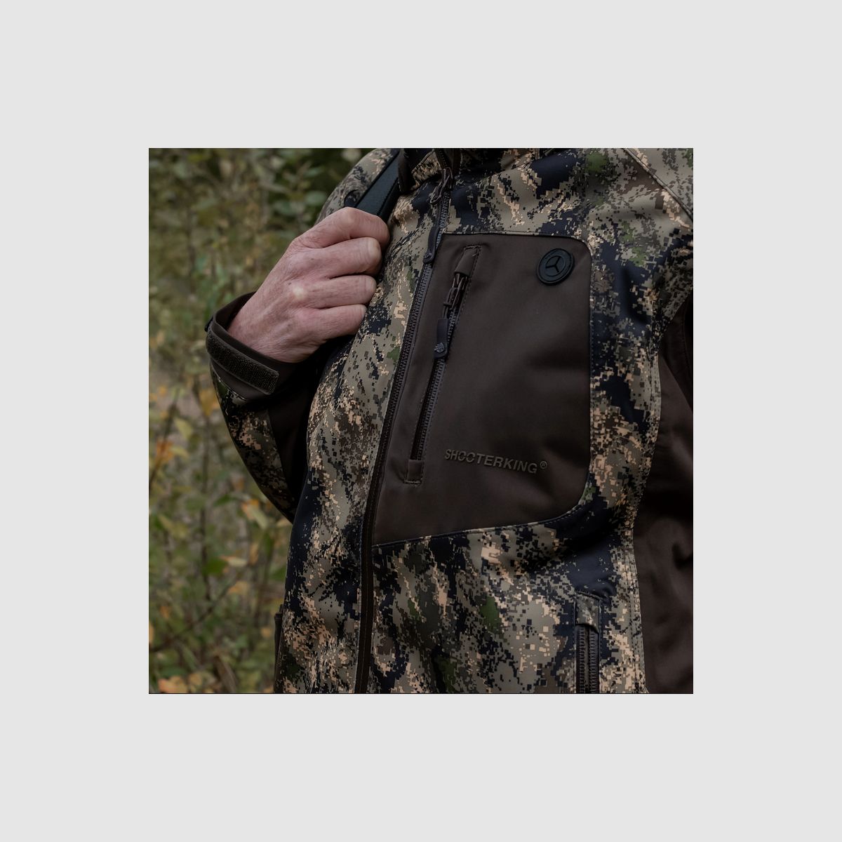 SHOOTERKING Huntflex Damen Jacke Digital Camo Forest Mist