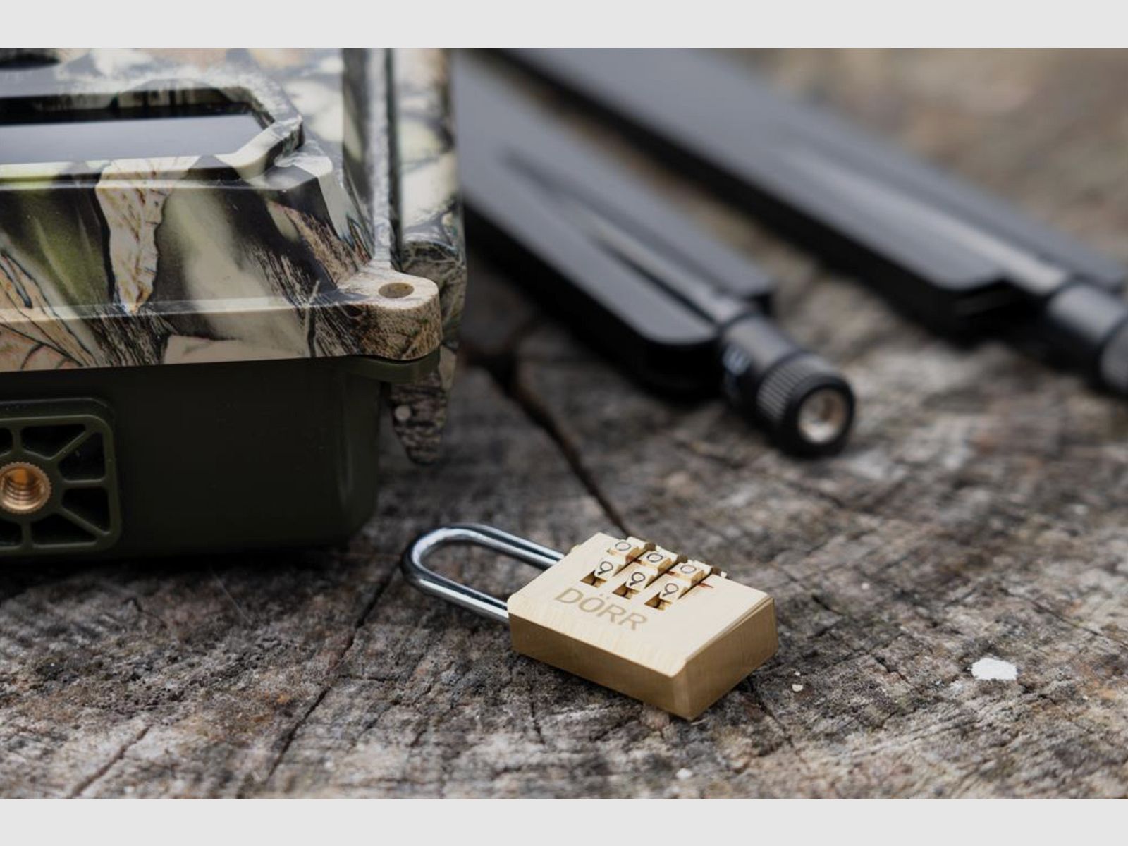 DÖRR 204454A Zamek szyfrowy 3-cyfrowy Mały 21x55x10 mm