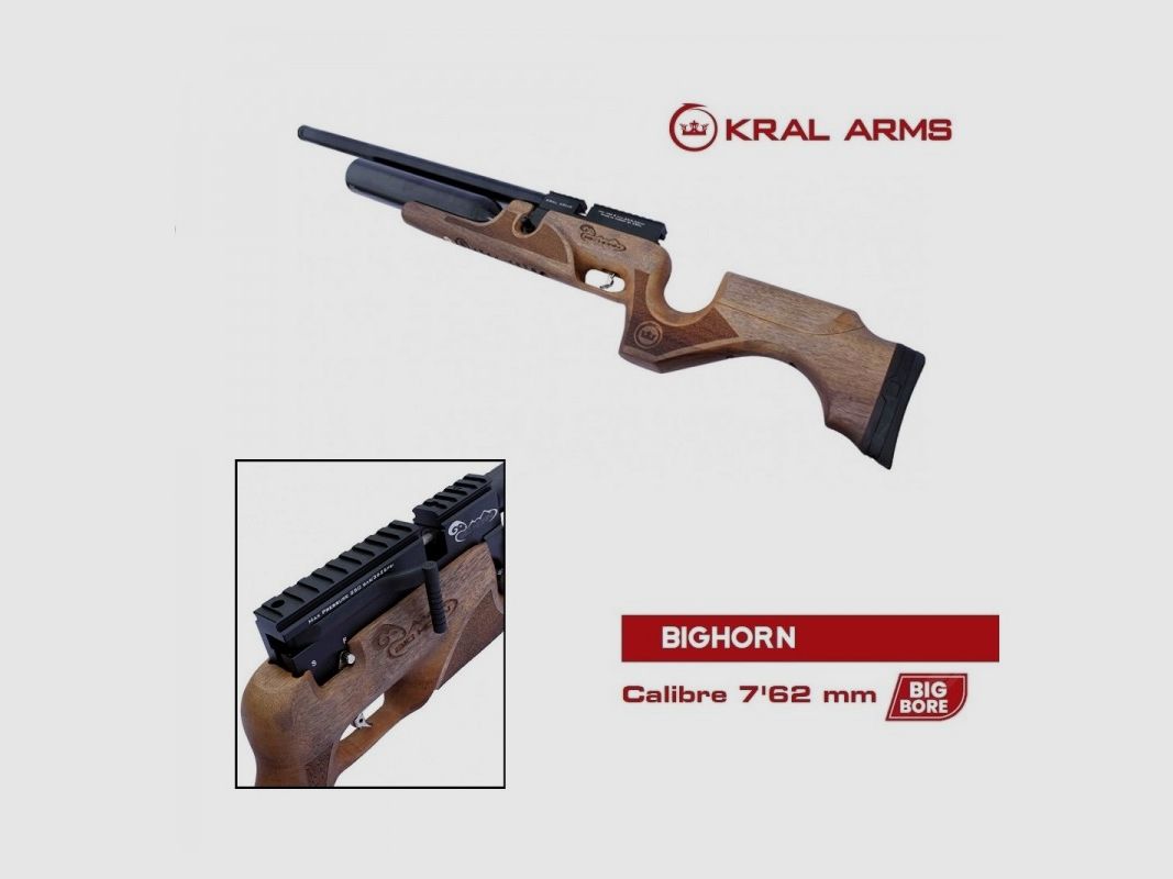 Carabina PCP Kral Puncher Cal. 7,62, immagine 2 di 5