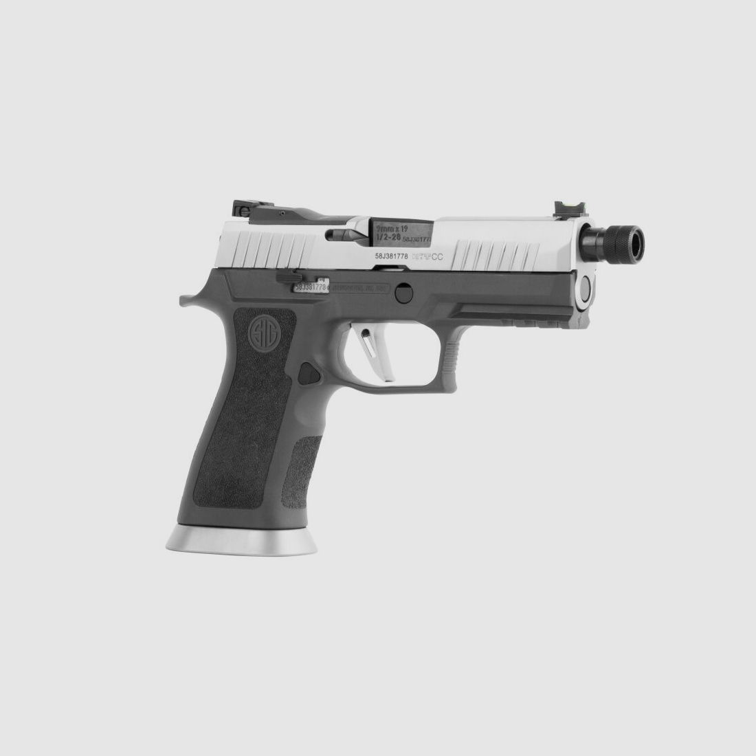 Sig Sauer 9mm Luger - Selbstladepistole P320 XCarry Legion Silver Shadow