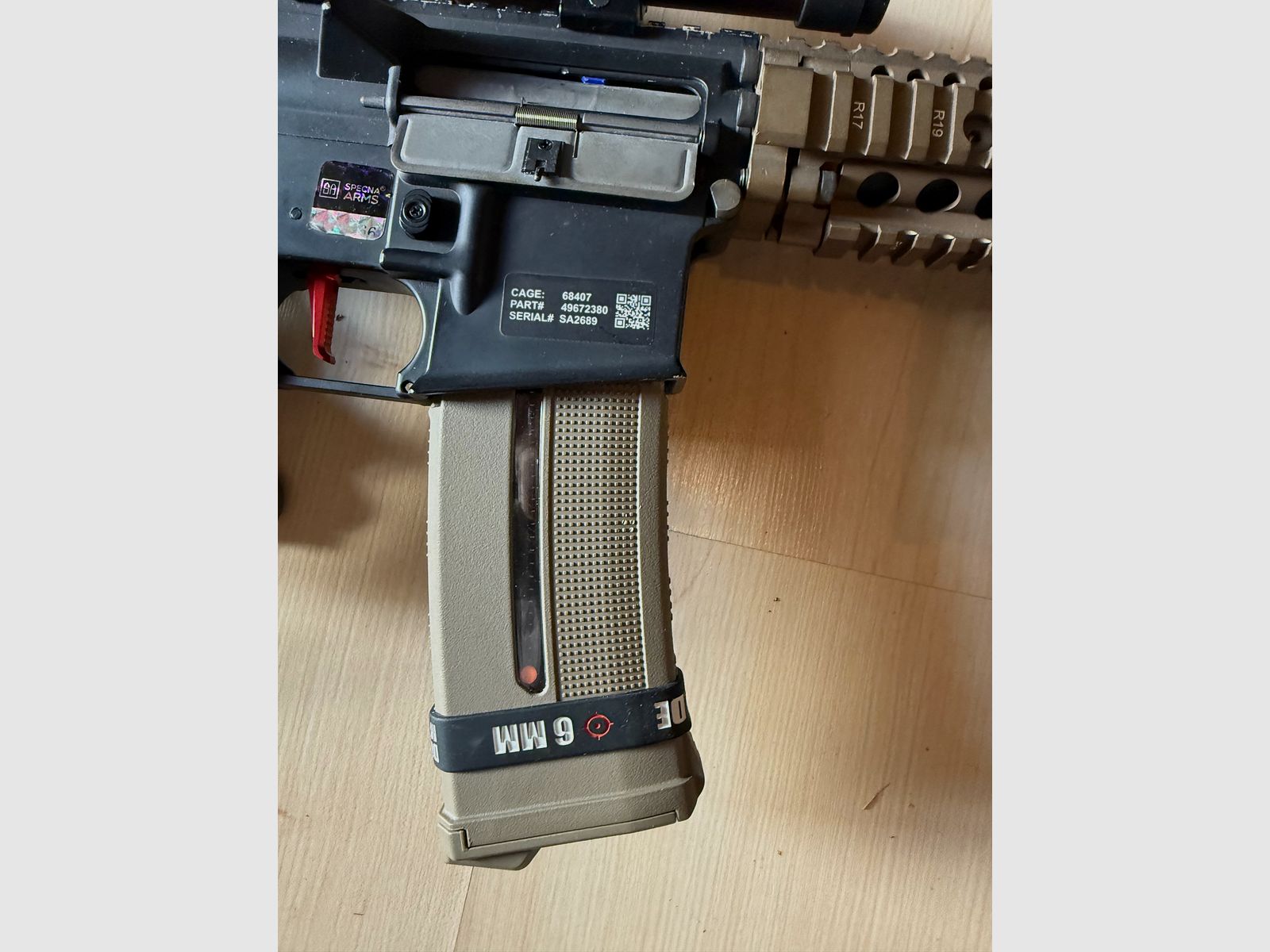 SAC MK18 Chaos Edition hpa 