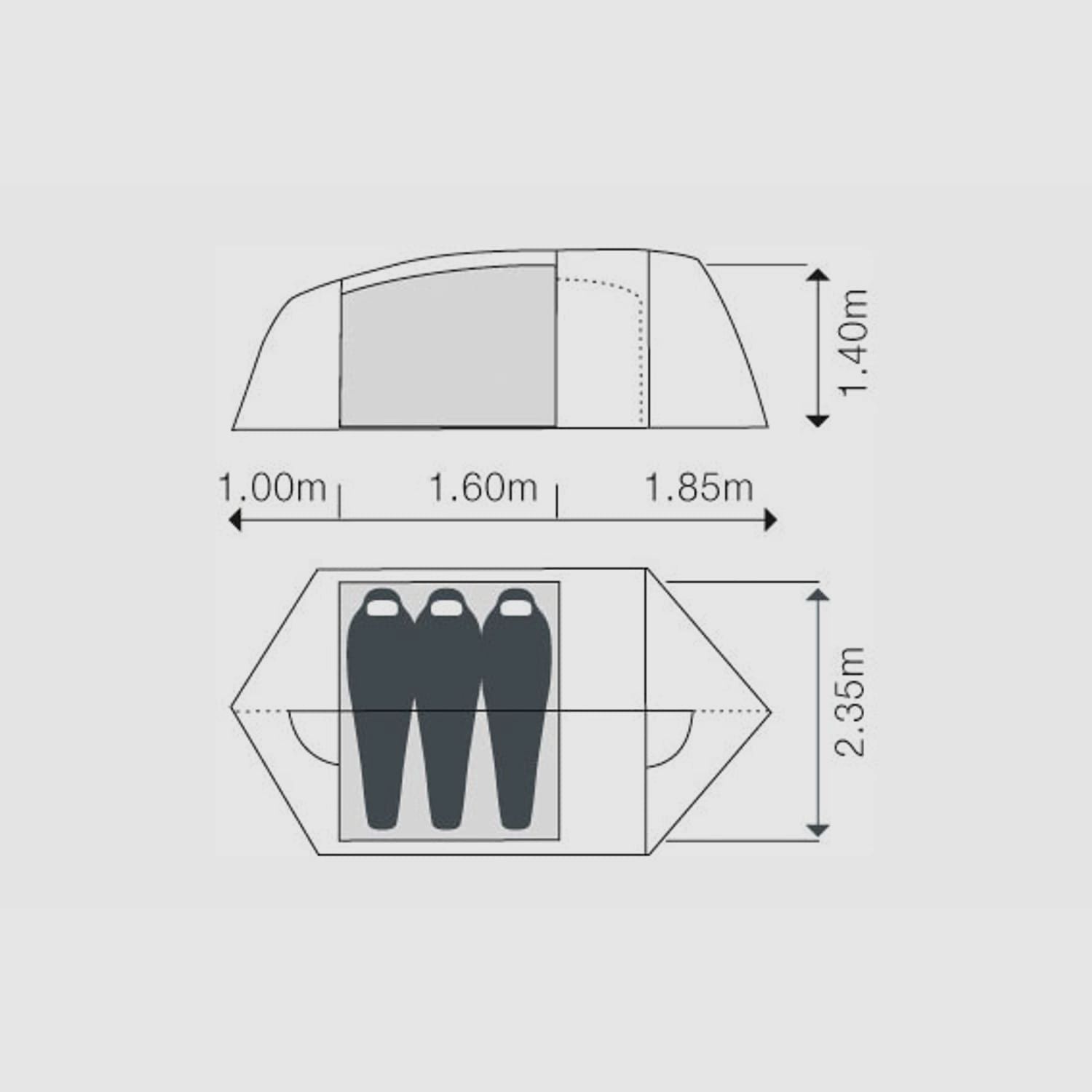 Exped Venus III DLX Extreme Tent, afbeelding 21 van 32