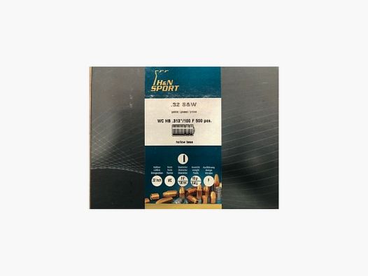 H&N Balas Plomo Cal.32 LWC 100 GR