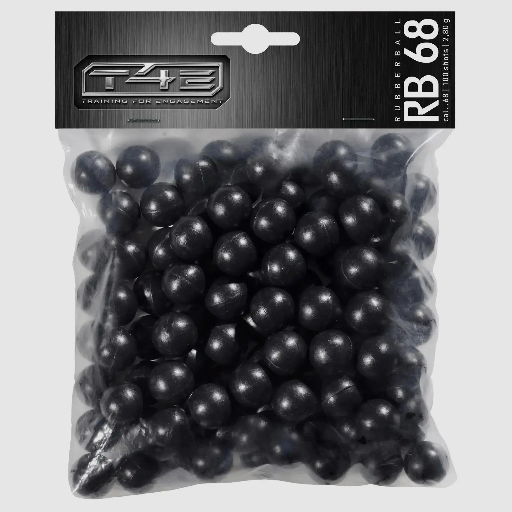 T4E T4E Rubberballs Performance RUB 68 .68 100 pieces