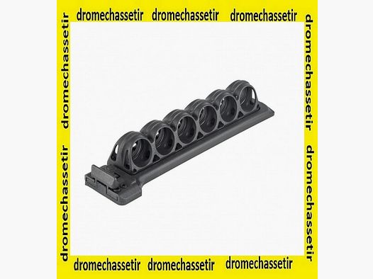 Cartouchiere polymere pour Remington 870 pour 6 cartouches calibre 12
