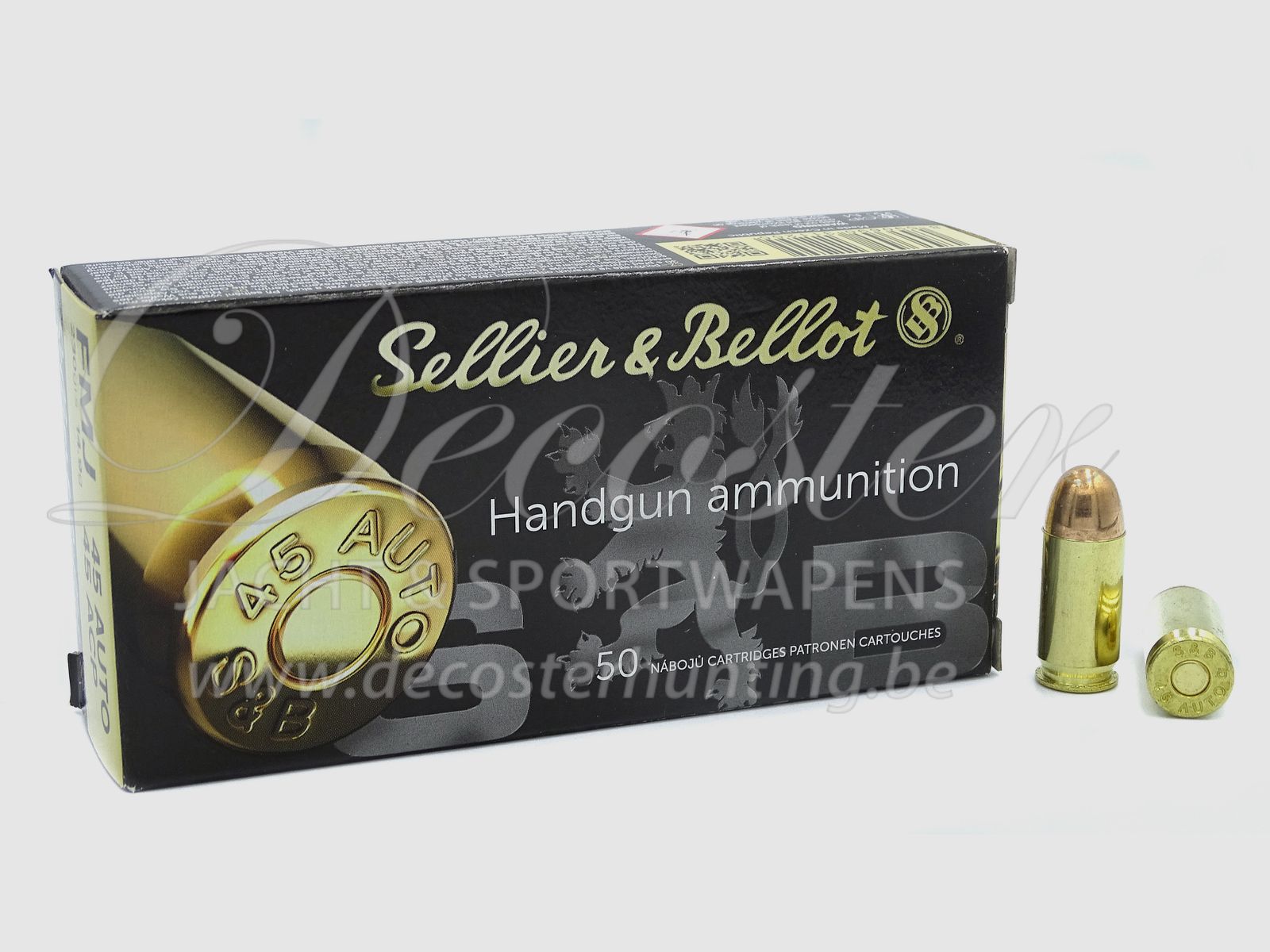 Sellier & Bellot .45 AUTO / .45ACP 230 gr