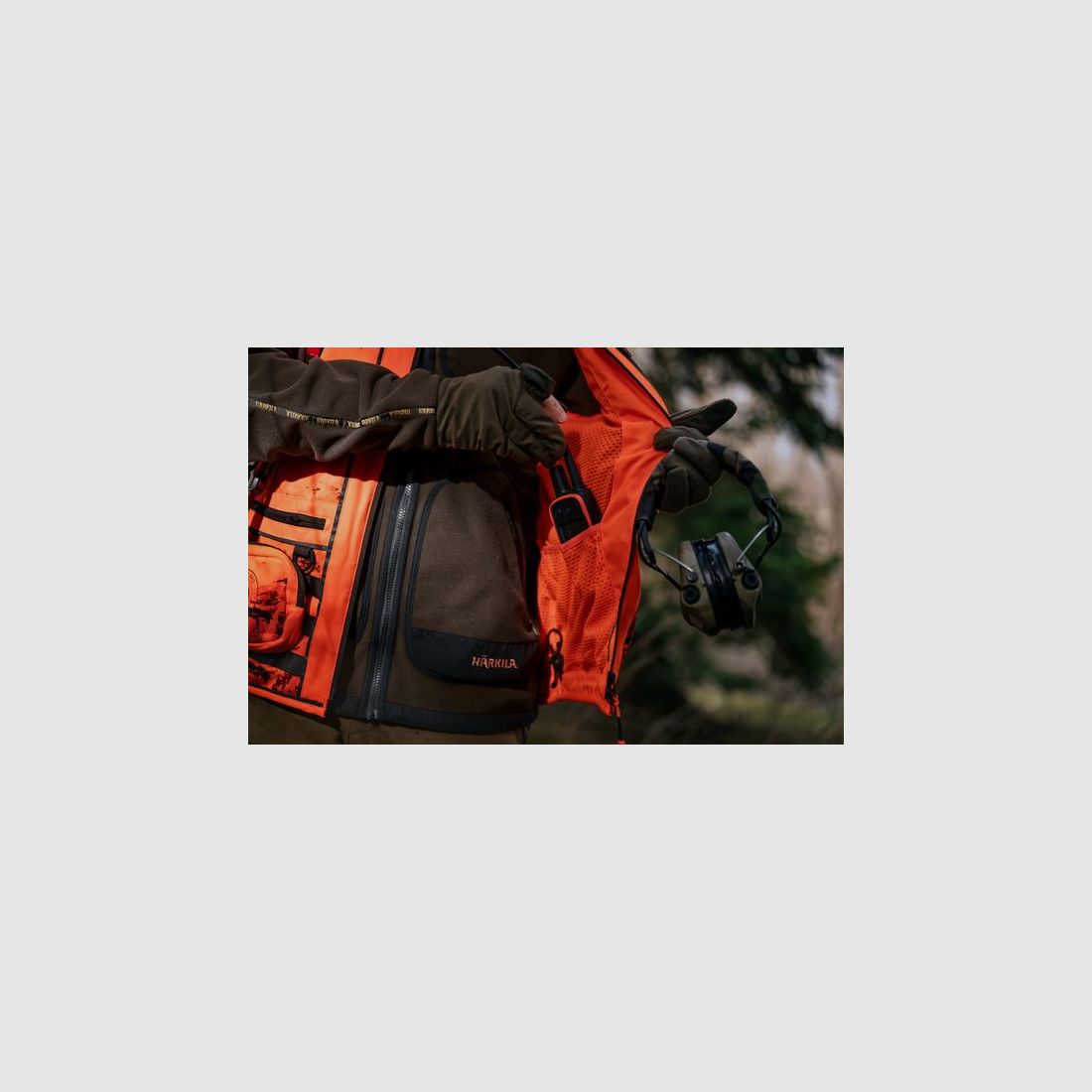 Härkila Wildboar Pro Blaze Camo-Vest AXIS MSP®CE Orange, billede 11 af 13