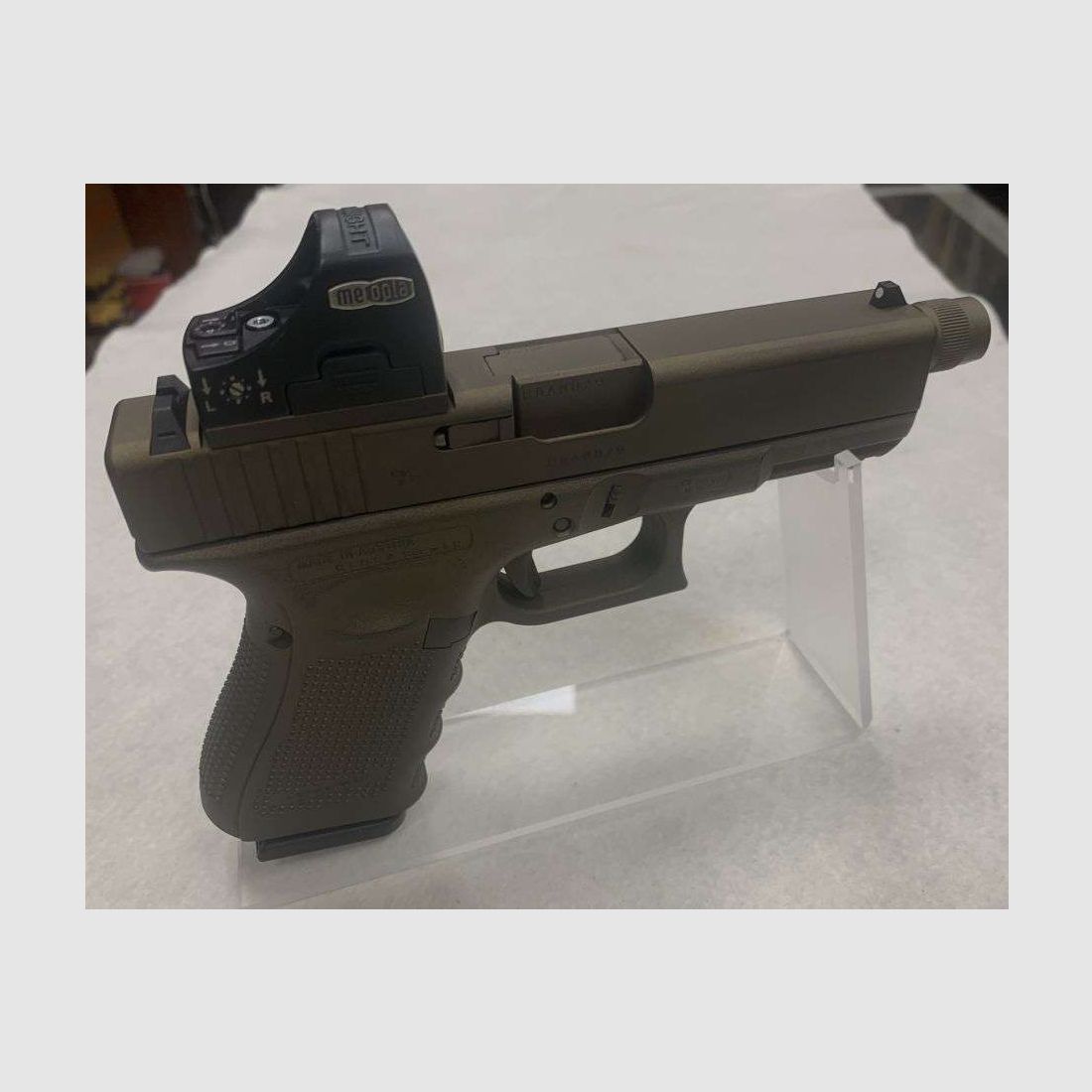 Glock 19 Gen4 FTO MOS Cerakote Custom + Meopta Meosight III Kal.9×21, Bild 5 von 6