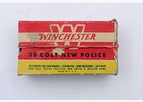 Winchester - USA Revolvermunition .38Colt New Police