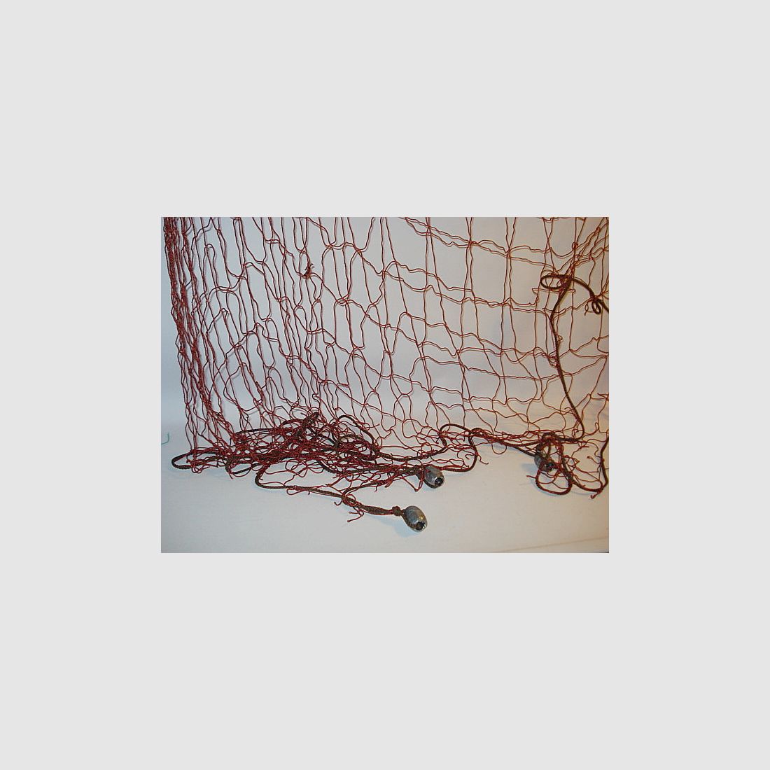 Fuchsfangnetz (Sprengnetz) - mit Bleigewichte an den Ecken