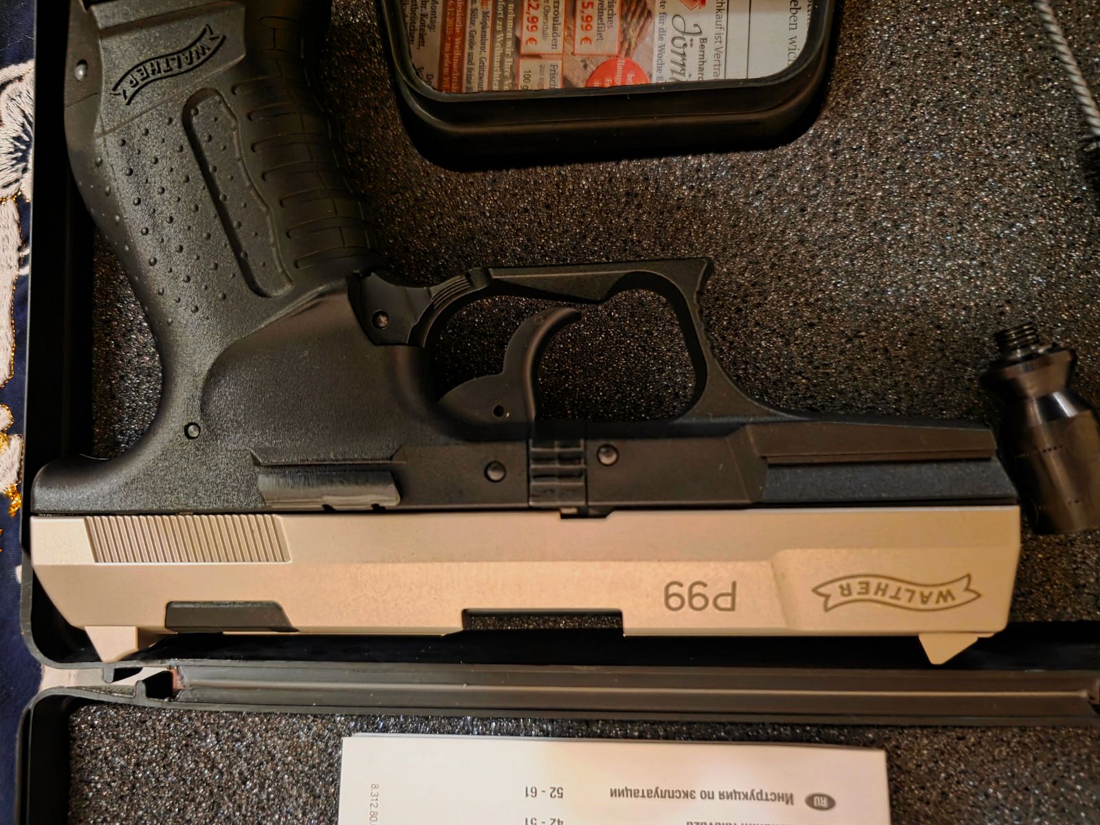 Walther P99 Bicolor NKL 9mm P.A.K Schreckschuss