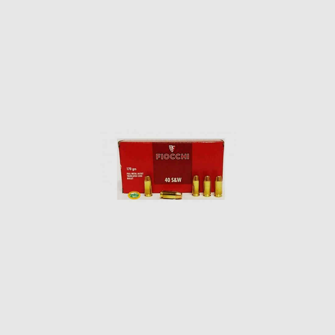 FIOCCHI Munition Kal.40 S&W 170gr FMJ